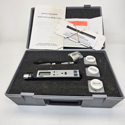 Kernco K-8514 Hand Held Refractometer Portable W/ Case And Vials