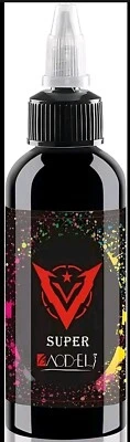 DLD Baodeli Elemental Tattoo Supplies Black Ink 2 x 1oz 30ml Perfect for lining
