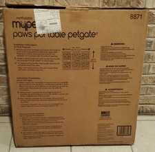 paws portable pet gate