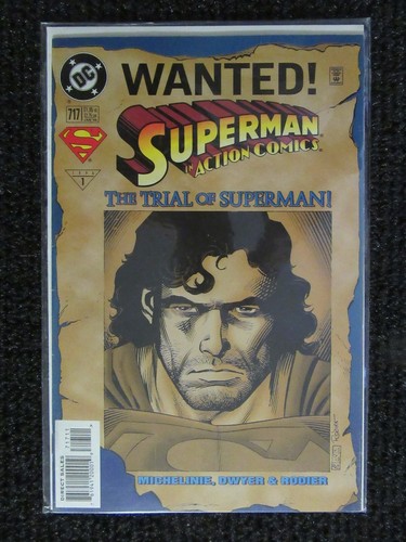 Action Comics #710-#719 June 95 Onward Lot of 9 High Grade Books!! See List!! - Picture 9 of 11