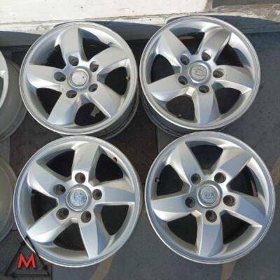 Set 4 leichtmetallrädern 529103E600 7Jx16 5x139,7 ET45 KIA SORENTO MK1 (98184)