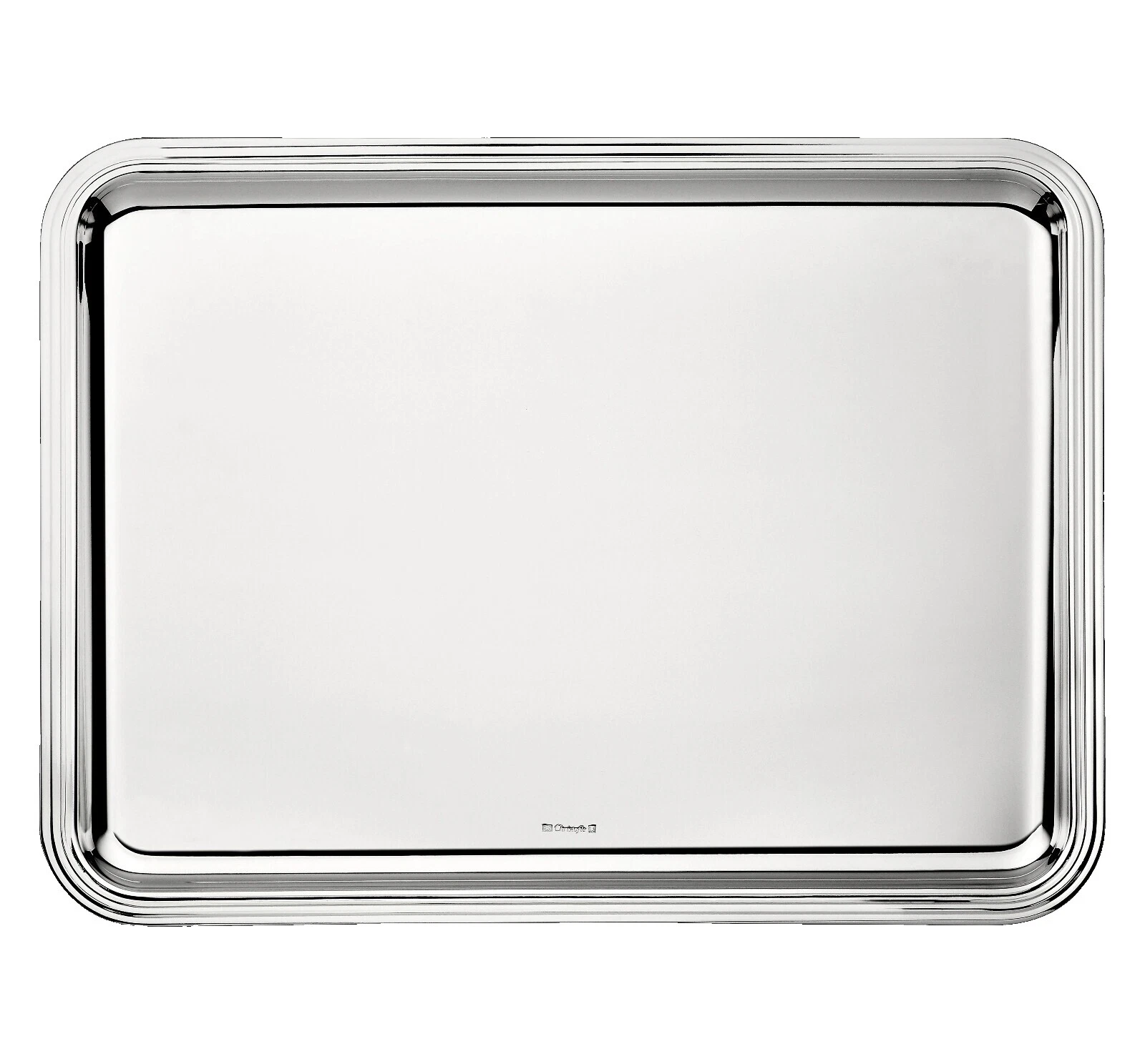 Folheado a Prata Padrão sólido Bandejas para Servir