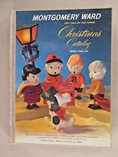 Montgomery Ward CATALOG - Christmas, 1967 ~~ hardcover, toy, toys, Wards