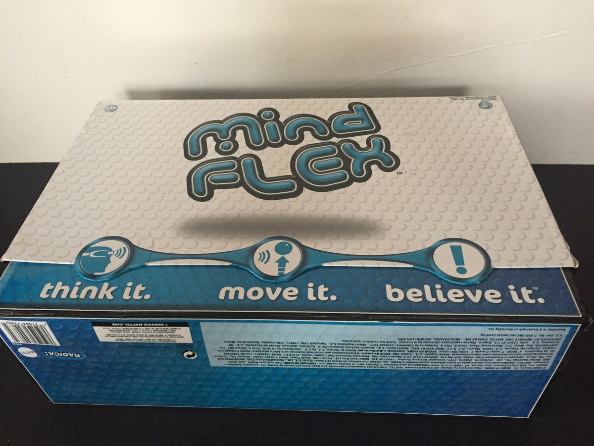 MATTEL MIND FLEX MIND CONTROL MENTAL BRAINWAVE BOARD GAME