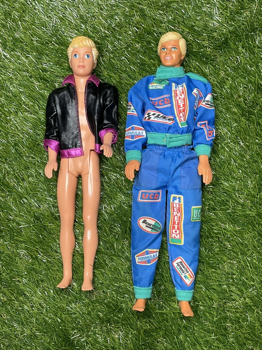 Lot Of 2 1968 Ken Dolls United Colors Of Benetton UCB Outfit