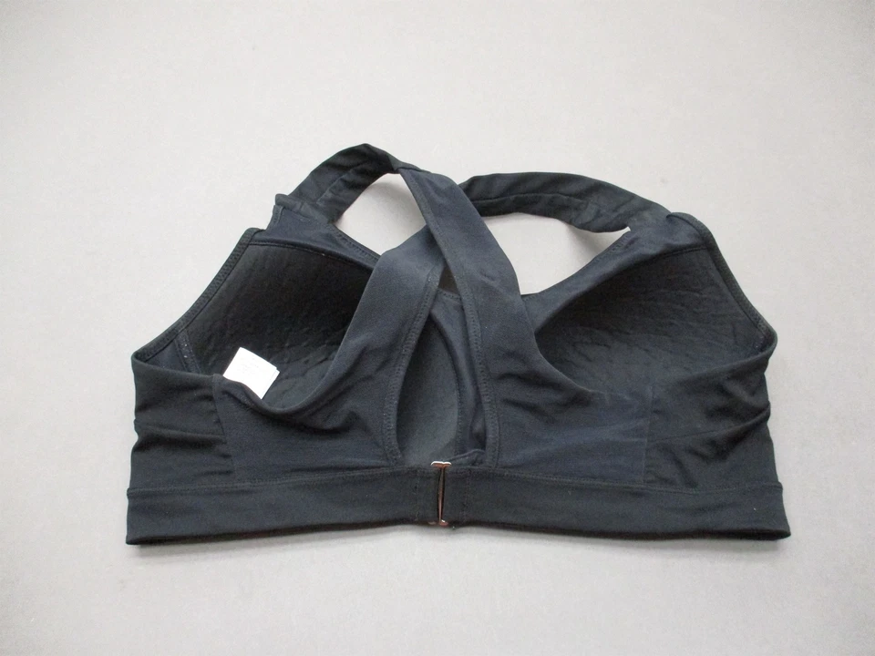 Sujetador deportivo Brooks talla L negro acolchado inalámbrico para mujer 2G Foto 3 de 4