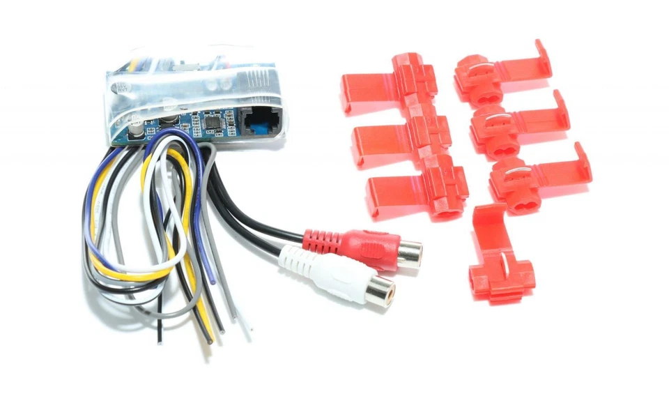 Audio System HLC2 EM RTC 12/24V 2-Wege High Low Adapter OEM Radios Verstärker - Bild 2 von 4