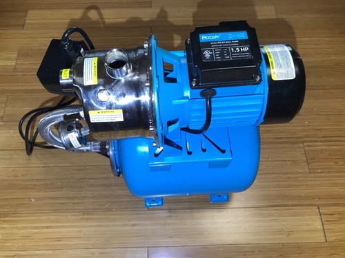 BOMGIE 1.5HP Shallow Well Pump with NSF Certification Pressure Tank for Drinking - Picture 10 of 17