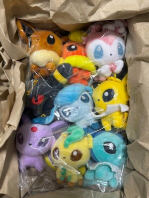 Eevee Heroes Pokemon Dolls Plush doll Keychain 9 set Pokemon