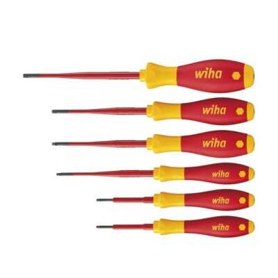 Electric Insulation SlimFix Screwdriver Set 3251 K6 Made in Germany
