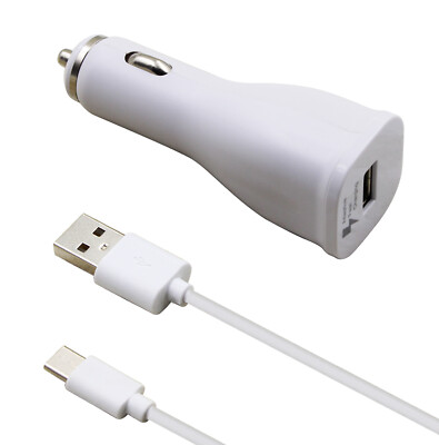 Car Charger Type C Cable for Samsung Galaxy Note9 S8 Active