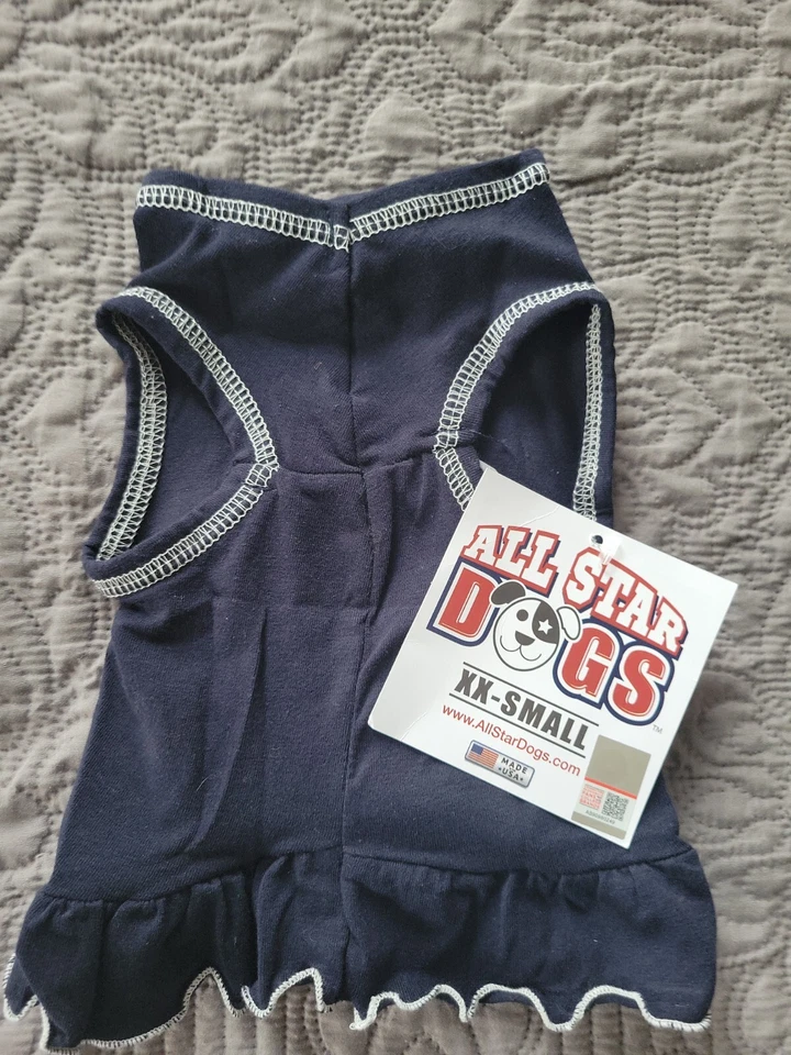 VESTIDO DE MODA ALL STAR DOGS Montana State talla xx-pequeño nuevo con etiquetas Foto 4 de 4
