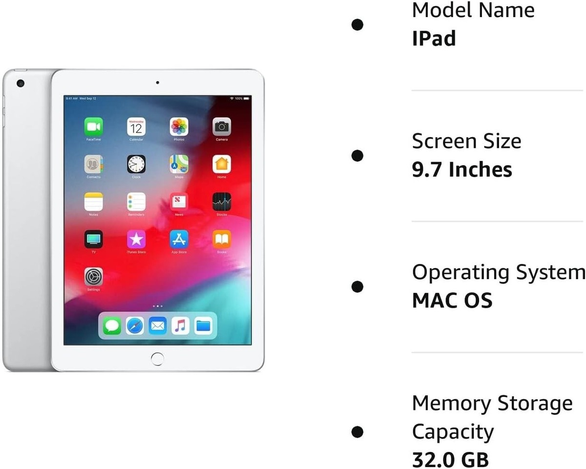 Refurbished Apple iPad Air 1st Gen. 32GB Wi-Fi 9.7in - Space Gray