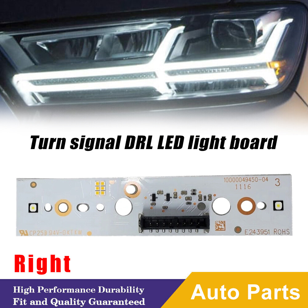 Right LED boards LED Headlight DRL Turn siginal Chips For Audi Q7