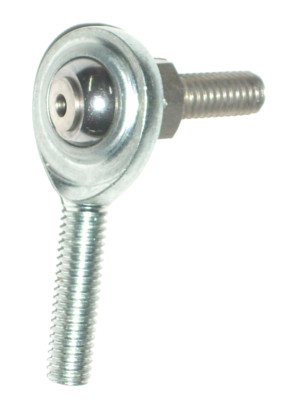 Grainger 39N467 Spherical Rod End Male Studd 6 mm Bore Dia, RH Thread, QA1