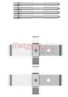 Metzger 109-1694 ZubehöRsatz, Scheibenbremsbelag FüR Alfa Romeo Renault