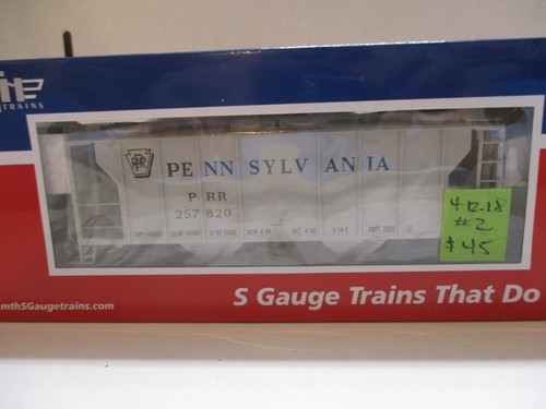 Tolva Hirail MTH S Gauge 75051 Pennsy PS-2 (4/12/18 #2) | Zustand: New