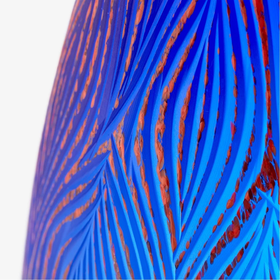 Cyan Design 10031 Fused Groove 17 X 6 inch Vase - Image 2 of 3
