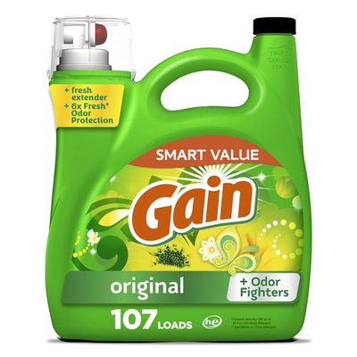#ad Laundry Detergent Liquid with Odor Fighters Original Scent 154 fl oz107 Loads $22.10