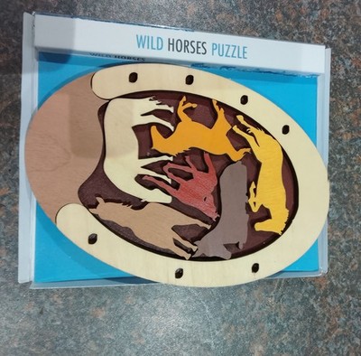 Wildpferde Puzzle - Constantin Puzzles - wie viele Möglichkeiten können Sie es tun?