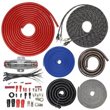 SoundBox ECK4v2, 4 Gauge Amp Kit - Complete Amplifier Install Wiring - 2500W