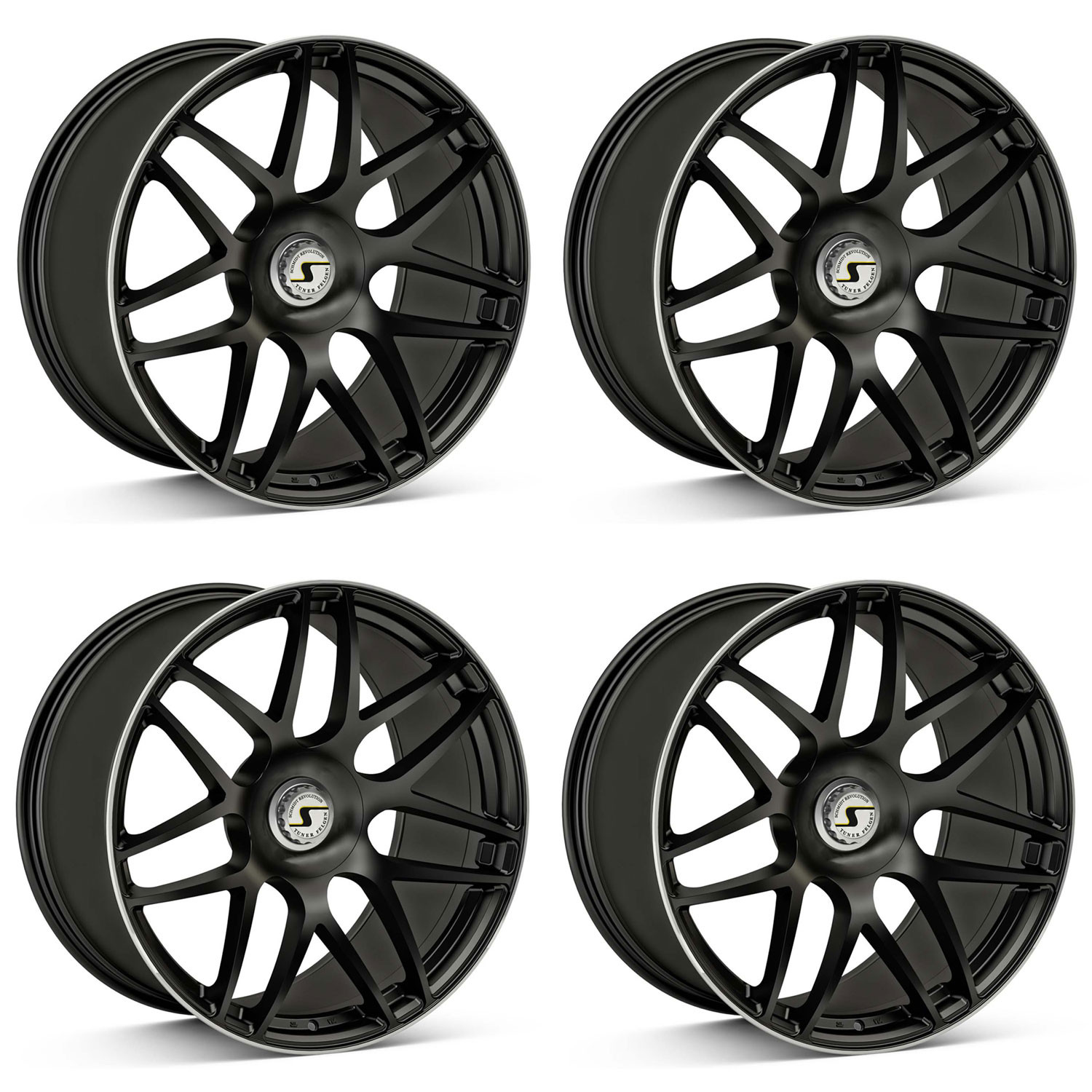 4 Schmidt wheels Gambit 10.5Jx24 ET35 6x139,7 SWFP for Cadillac Escalade K2XX