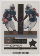 2005 Leaf Rookies & Stars Ticket Masters /1250 Ronnie Brown Chris Chambers n1u