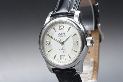 ORIS Classic 7578 Silver Dial Date 26Jewels Automatic Men's Watch [Near MINT]