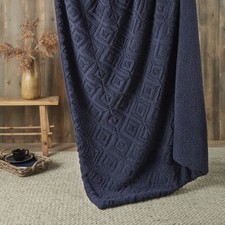Fusion Snug Romo Tufted Teddy Fleece Sherpa Throw Blanket Warm Cosy Home UK