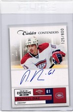 2011-12 Panini Calder Contenders #227  /800 RAPHAEL DIAZ Rookie Auto RC