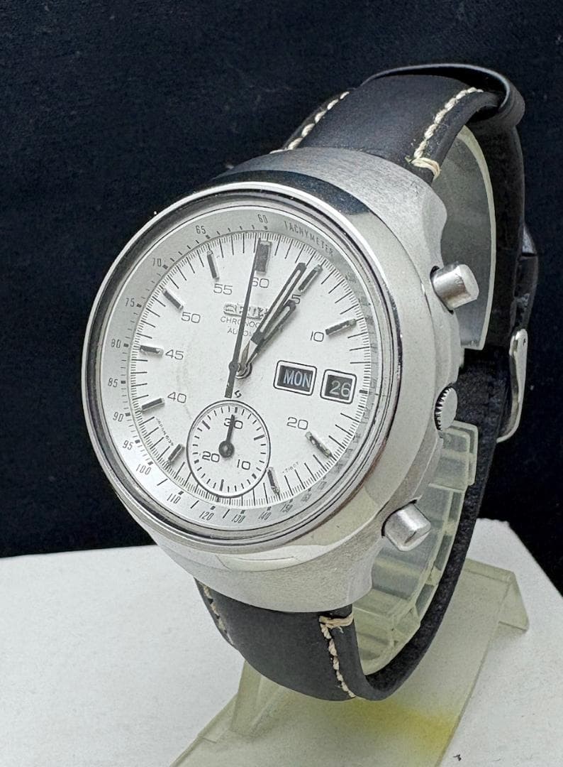 70s Automatic Chronograph 6139-7101 Used 41mm Helmet Seiko - VintageWatches.PK 70s Automatic Chronograph 6139-7101 Used 41mm Helmet Seiko - vintagewatches.pk