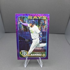2024 Topps Series 1 - Harold Ramirez #256 Purple Holofoil /799