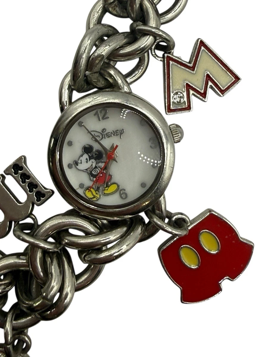 Mickey Mouse Charm Bracelet Watch In Disney Watches  display picture 2