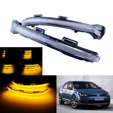 2x weiß Außenspiegel LED blinker für VW Golf 7 VII 5G,Sportsvan AM1,Touran 5T1 2x weiß Außenspiegel LED blinker für VW Golf 7 VII 5G,Sportsvan AM1,Touran 5T1
