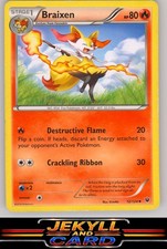 XY - Fates Collide #12/124 Braixen Classic MidModern Pokemon