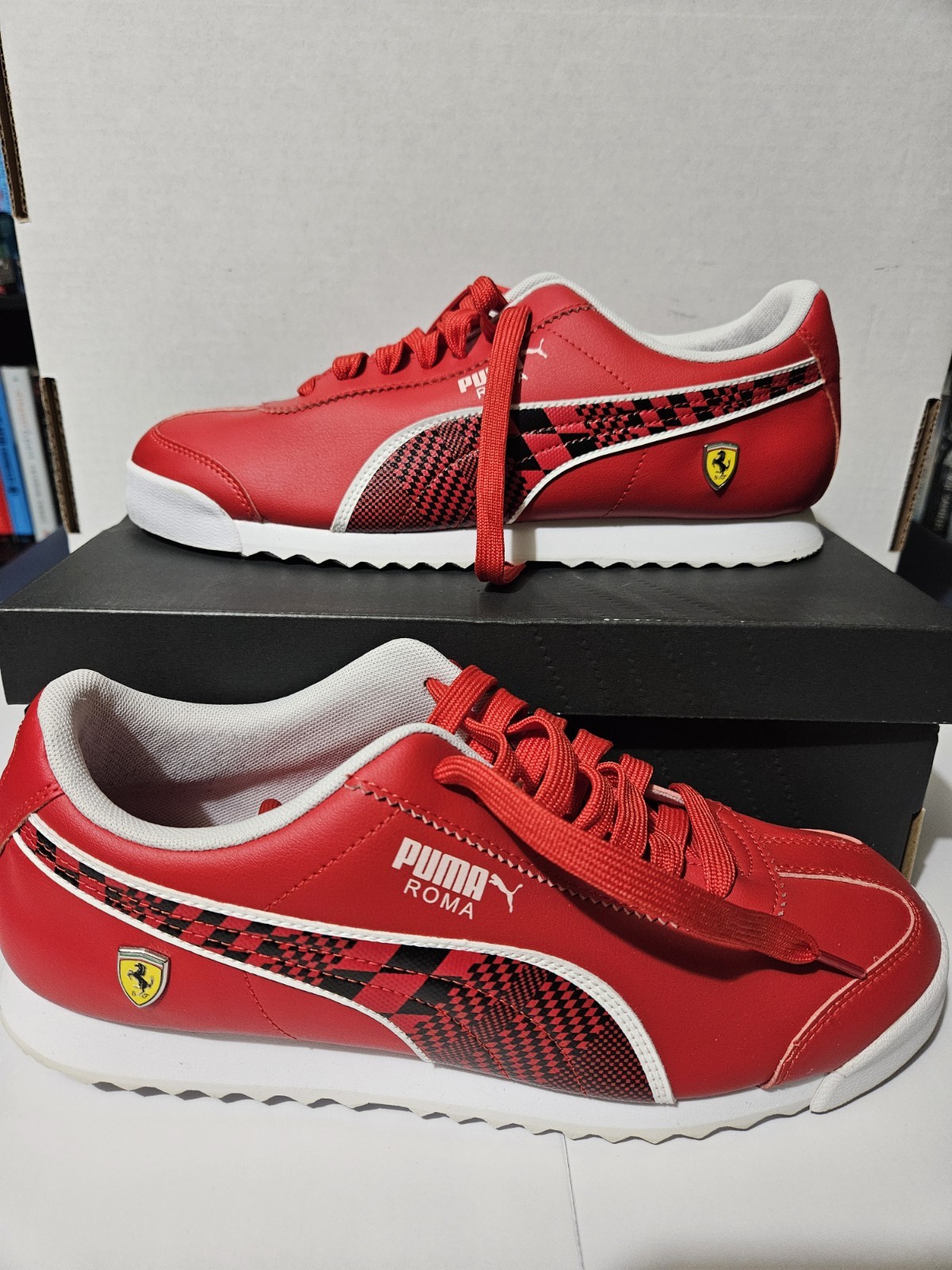 Size 10 - Scuderia Ferrari x Puma Roma Rosso Corsa image 4
