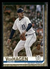 2019 Topps #586 Drew VerHagen Gold #/2019