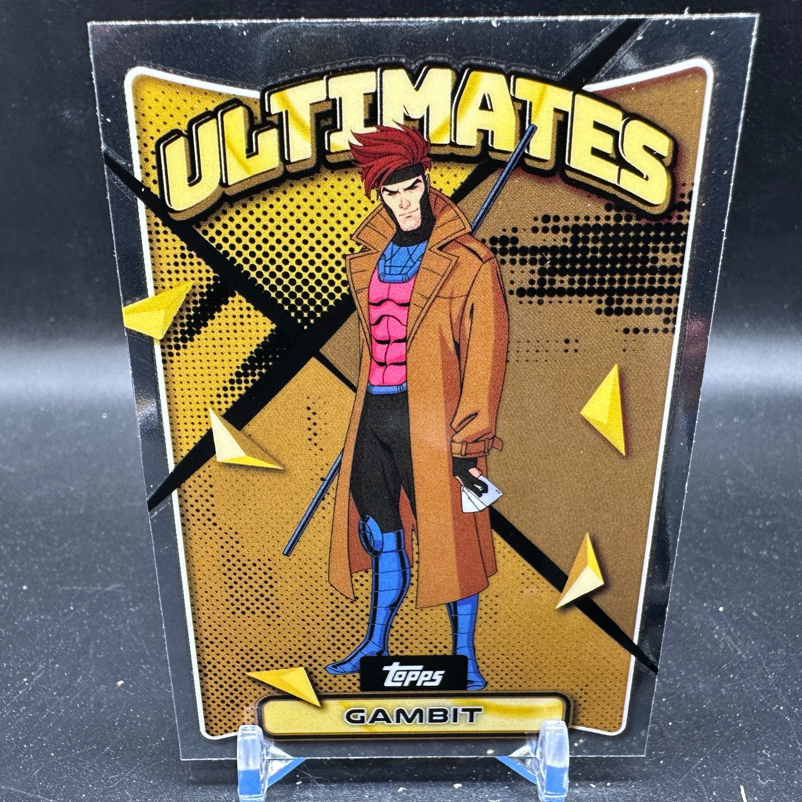 GAMBIT Rare 2025 Topps Finest X-Men '97 GOLD Ultimates #81
