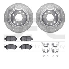 Dynamite Friction Disc Brake Kit For 2016-2018 Mazda Cx-3 7512-80076
