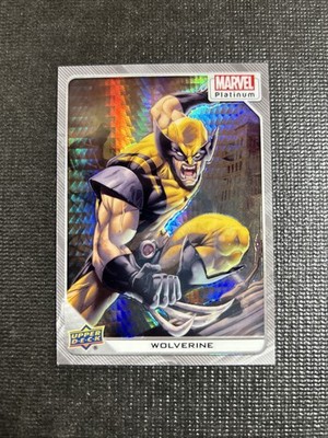 2023 Upper Deck Marvel Platinum White Rainbow Achievement /3 Tier 3 Wolverine