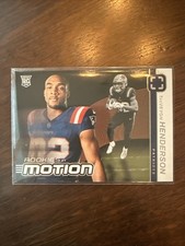 2025 Panini Photogenic Rookies in Motion #9 Treveyon Henderson (RC) Patriots