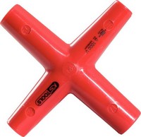 Ks Tools 117.1705 KreuzschlüSsel Mit Schutzisolierung, 10X13X14X17Mm
