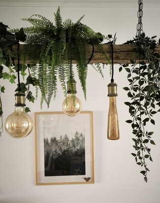 Rustic Industrial Ceiling Light   Unique Design