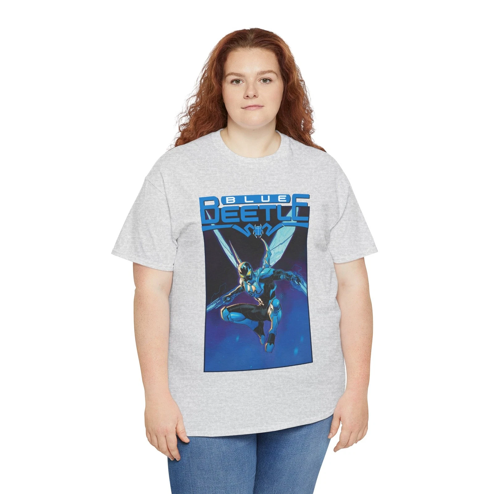 Blue Beetle T-Shirt - Dan Mora Art - Jaime Reyes - DC Comics