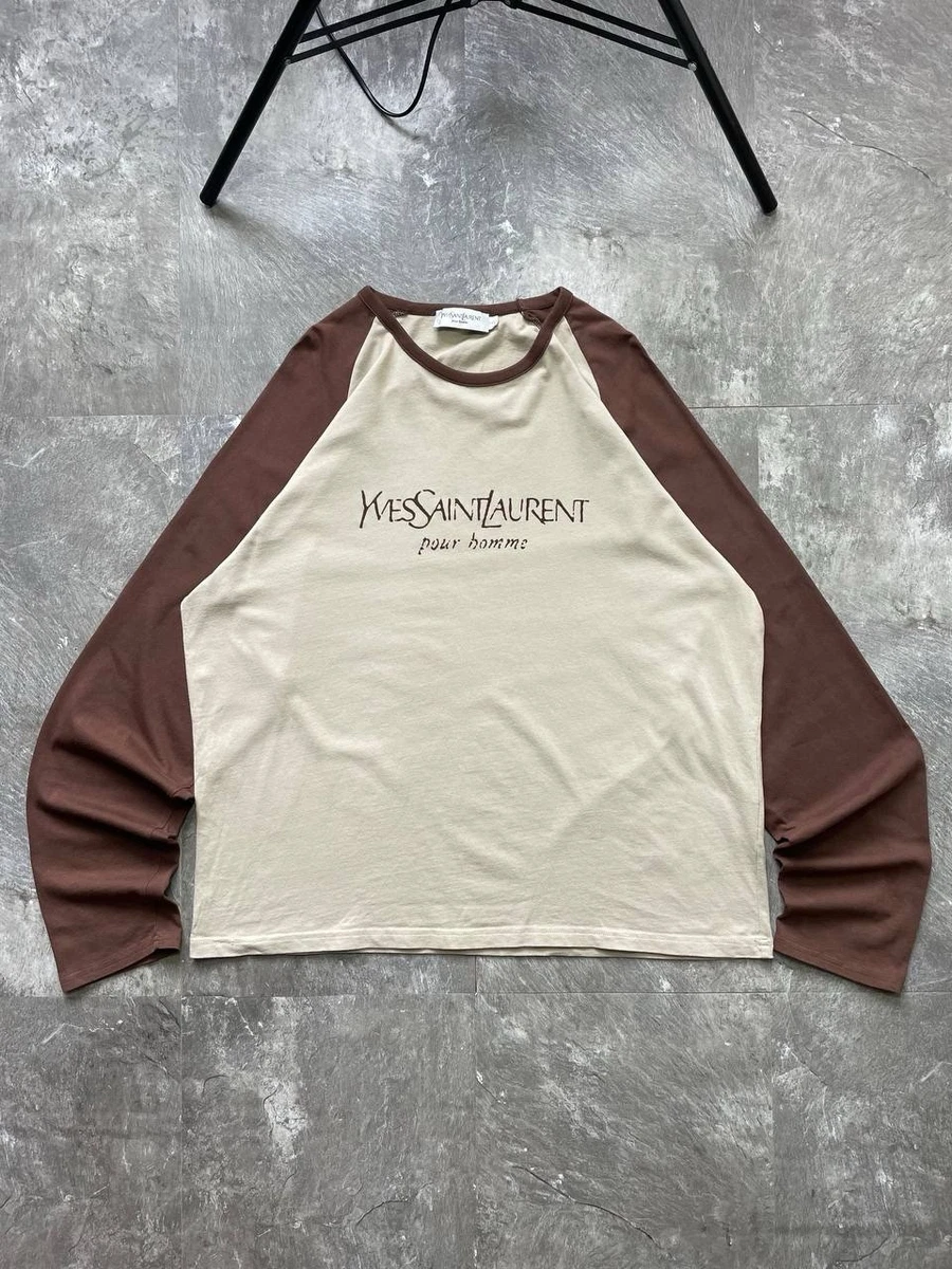 Saint Laurent Long Sleeve T-Shirts for Men for sale | eBay