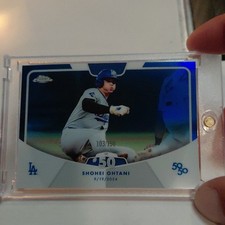 Topps Chrome 2024 Shohei Ohtani Los Angeles Dodgers SB #50 103/150