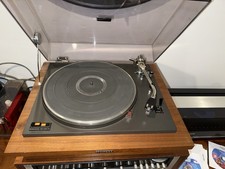 Vintage Pioneer Stereo Turntable PL-31D w/DUST COVER TESTED WORKING