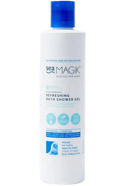 Dead Sea Spa Magik Refreshing Bath Shower Gel 300ML - 2 Pack - Image 3