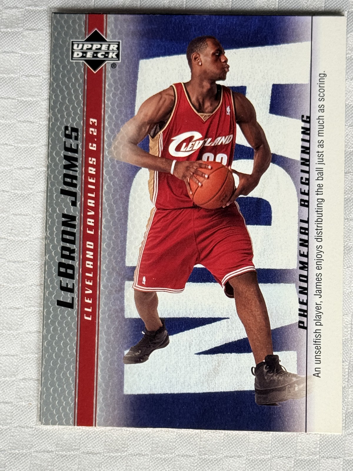2003-04 Upper Deck Lebron James Phenomenal Beginning - LeBron James #15 (RC)