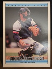 1992 Donruss #85 Mickey Tettleton Detroit Tigers Baseball Card